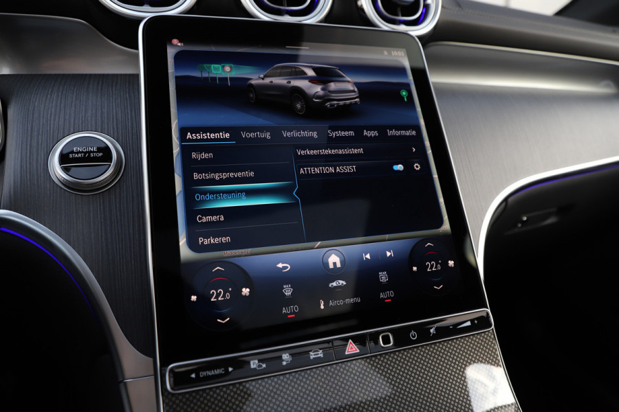 Mercedes-Benz GLC 400e AMG 4-Matic | 381PK | Pano | Massage | Keyles-go | Head-up | Sfeerverlichting | Burmester | Distronic+ | Memory | Stoelkoel