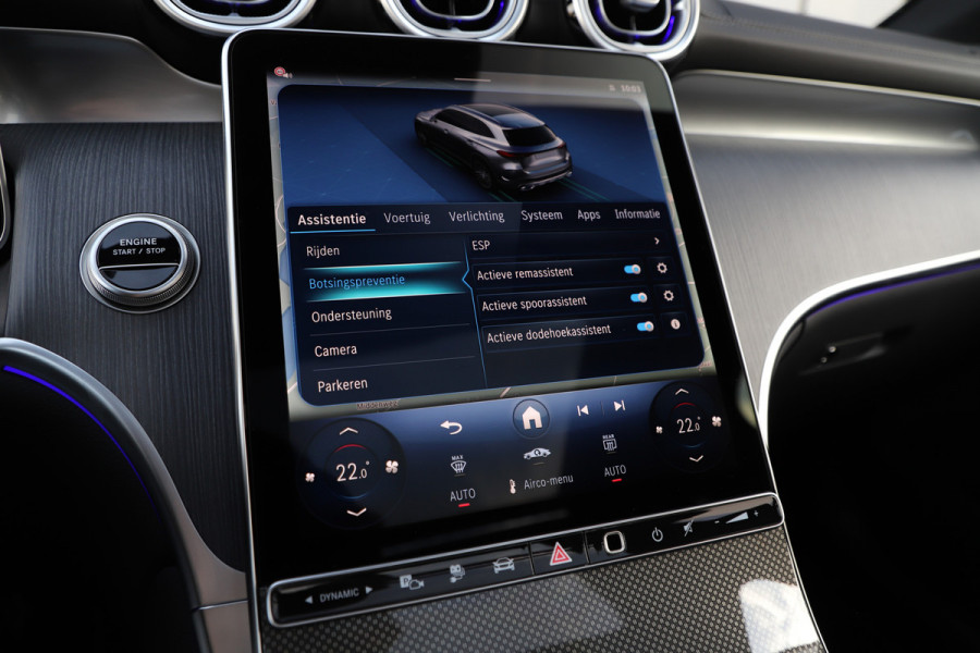 Mercedes-Benz GLC 400e AMG 4-Matic | 381PK | Pano | Massage | Keyles-go | Head-up | Sfeerverlichting | Burmester | Distronic+ | Memory | Stoelkoel