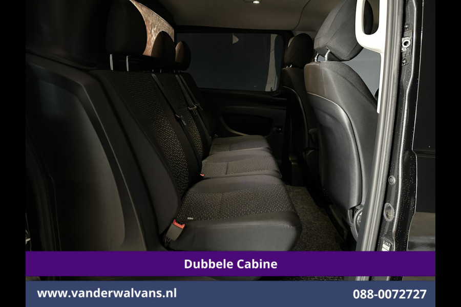Mercedes-Benz Vito 116 CDI 164pk 9G-Tronic Automaat L2H1 Dubbele Cabine Fabrieksgarantie Euro6 Airco | 2x zijdeur | 5-Zits | 360 graden Camera LED, LM velgen, 2500kg Trekhaak, Adaptieve Cruisecontrol, Parkeersensoren, Isofix, MBUX
