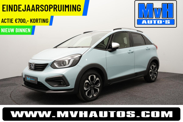Honda Jazz 1.5 e:HEV Crosstar|ACC|CAMERA|CARPLAY|STOELVERW