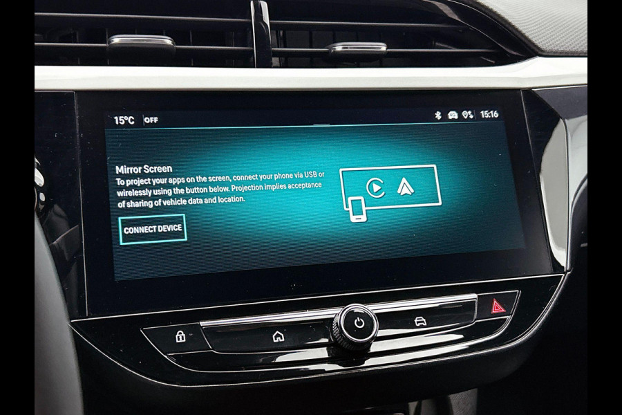 Opel Corsa 1.2 Turbo 136pk Hybrid GS Auto. Navigatie Apple Carplay/ Android Auto Camera Parkeersensoren Cruise Control Stoel- en stuurverwarming Airco Lichtmetalen velgen Getinte ramen