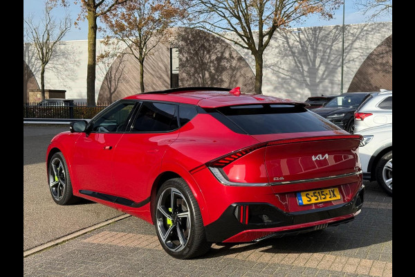 Kia Ev6 GT AWD 77.4 kWh 585PK!| PANO | KIA GARANTIE T/M 2029 | STOEL/STUUR VERW. | 360 CAMERA| ELEK. ACHTERKLEP| HEAD-UP| MERIDIAN AUDIO|