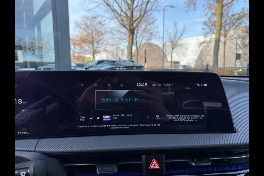 Kia Ev6 GT AWD 77.4 kWh 585PK!| PANO | KIA GARANTIE T/M 2029 | STOEL/STUUR VERW. | 360 CAMERA| ELEK. ACHTERKLEP| HEAD-UP| MERIDIAN AUDIO|