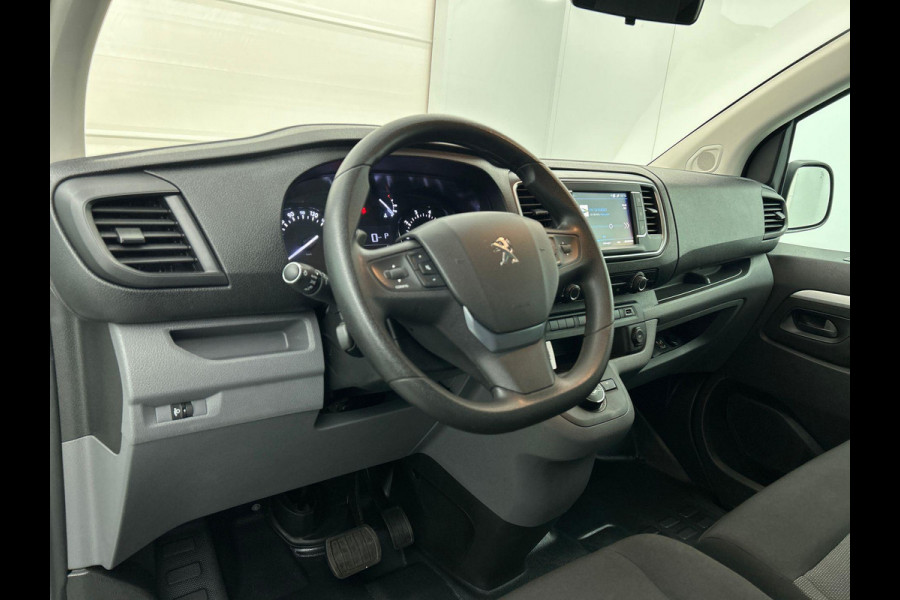Peugeot Expert Long Dubbele Cabine Asphalt L3 2.0 HDi 120pk Aut-8 Airco Navi Carplay Cruise Control Trekhaak Lang Luxe Dubbele Cabine