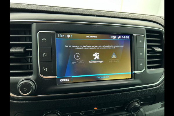Peugeot Expert Long Dubbele Cabine Asphalt L3 2.0 HDi 120pk Aut-8 Airco Navi Carplay Cruise Control Trekhaak Lang Luxe Dubbele Cabine