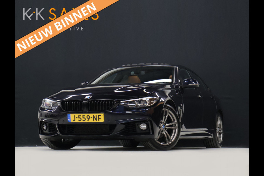 BMW 4 Serie Gran Coupé 418i M Sport [M-PAKKET, SCHUIFKANTELDAK, ELEKTRISCHE STOELEN, CAMERA, PDC 360, STOELVERWARMING, HUD, BLUETOOTH TELEFOON, NIEUWSTAAT]