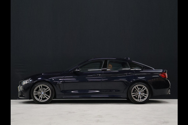 BMW 4 Serie Gran Coupé 418i M Sport [M-PAKKET, SCHUIFKANTELDAK, ELEKTRISCHE STOELEN, CAMERA, PDC 360, STOELVERWARMING, HUD, BLUETOOTH TELEFOON, NIEUWSTAAT]