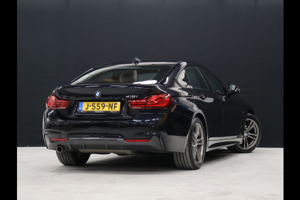 BMW 4 Serie Gran Coupé 418i M Sport [M-PAKKET, SCHUIFKANTELDAK, ELEKTRISCHE STOELEN, CAMERA, PDC 360, STOELVERWARMING, HUD, BLUETOOTH TELEFOON, NIEUWSTAAT]
