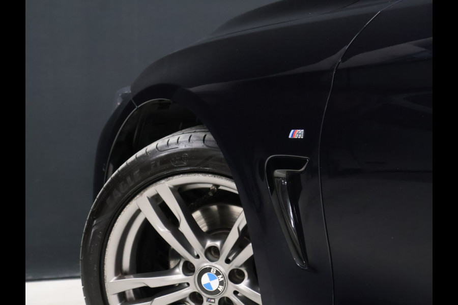 BMW 4 Serie Gran Coupé 418i M Sport [M-PAKKET, SCHUIFKANTELDAK, ELEKTRISCHE STOELEN, CAMERA, PDC 360, STOELVERWARMING, HUD, BLUETOOTH TELEFOON, NIEUWSTAAT]