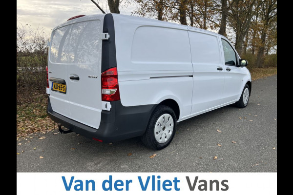 Mercedes-Benz Vito 116 CDI 164pk E6 XL Extra Lang BPM Vrij! Lease €421 /m, Airco, Navi+Camera, Trekhaak, PDC V+A, Onderhoudshistorie aanwezig