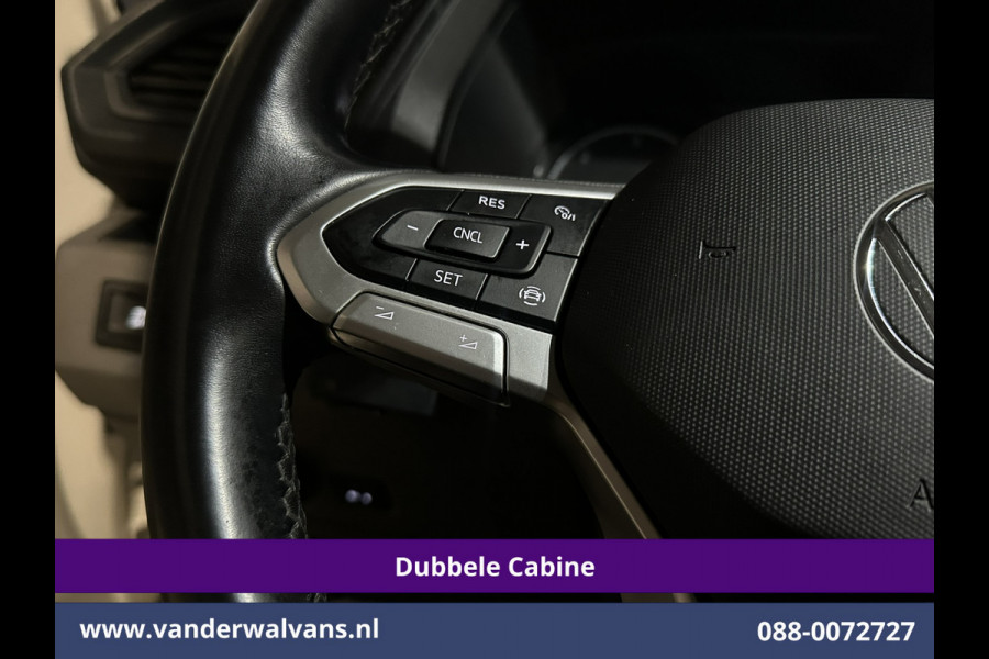 Volkswagen Transporter 2.0 TDI 150pk Automaat L2H1 Dubbele Cabine Euro6 Airco | 5-Zits | Camera | Apple Carplay Android Auto, Cruisecontrol, 2500kg Trekhaak