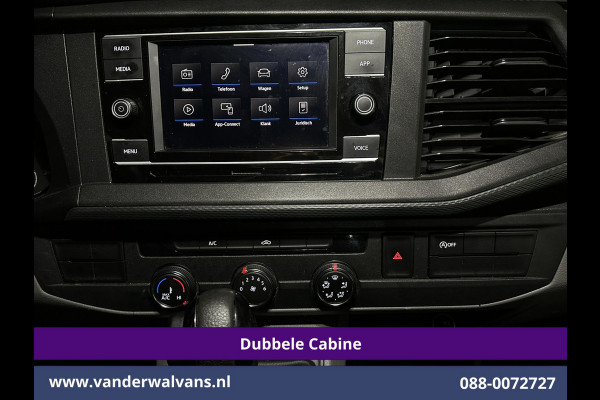 Volkswagen Transporter 2.0 TDI 150pk Automaat L2H1 Dubbele Cabine Euro6 Airco | 5-Zits | Camera | Apple Carplay Android Auto, Cruisecontrol, 2500kg Trekhaak