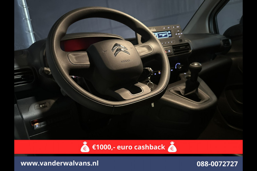 Citroën Berlingo 1.5 Blue HDI L1H1 Euro6 Airco | Cruisecontrol | Bluetooth- Telefonie Zijdeur