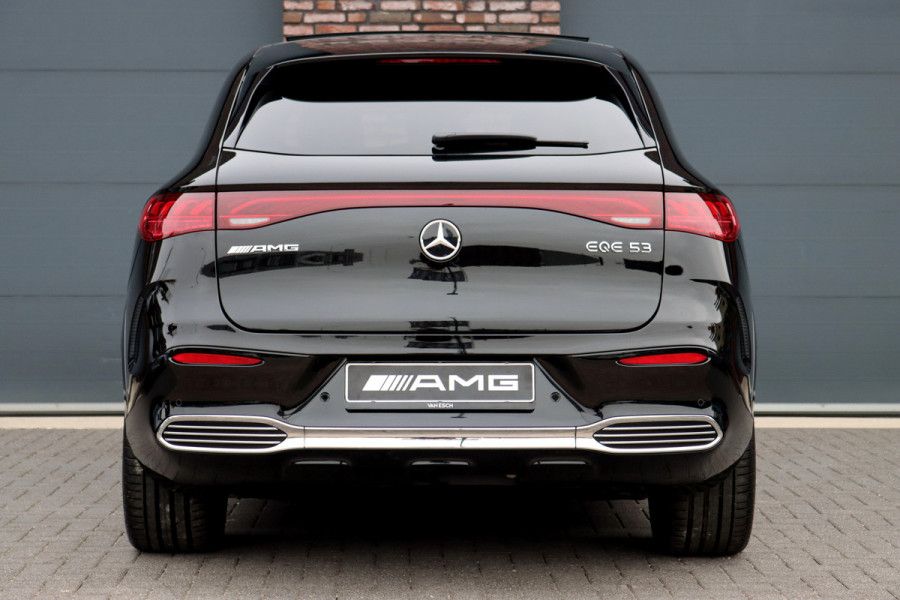 Mercedes-Benz EQE SUV AMG 53 4MATIC+ 91 kWh | MBUX Hyperscreen | Airmatic | Achterasbesturing | Distronic+ | Memory | Stoelventilatie | Burmester | Digital Light | Trekhaak | HUD | Warmtepomp |