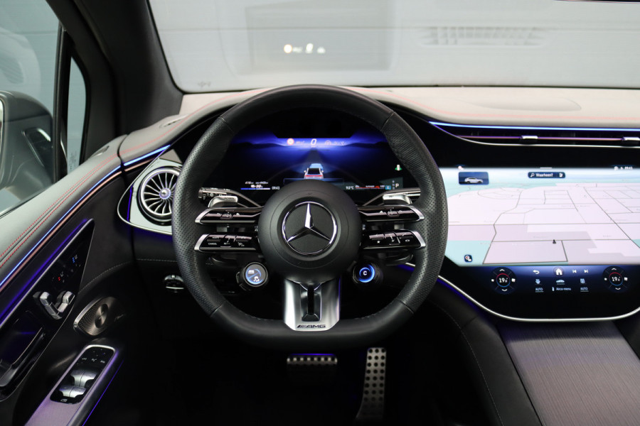 Mercedes-Benz EQE SUV AMG 53 4MATIC+ 91 kWh | MBUX Hyperscreen | Airmatic | Achterasbesturing | Distronic+ | Memory | Stoelventilatie | Burmester | Digital Light | Trekhaak | HUD | Warmtepomp |