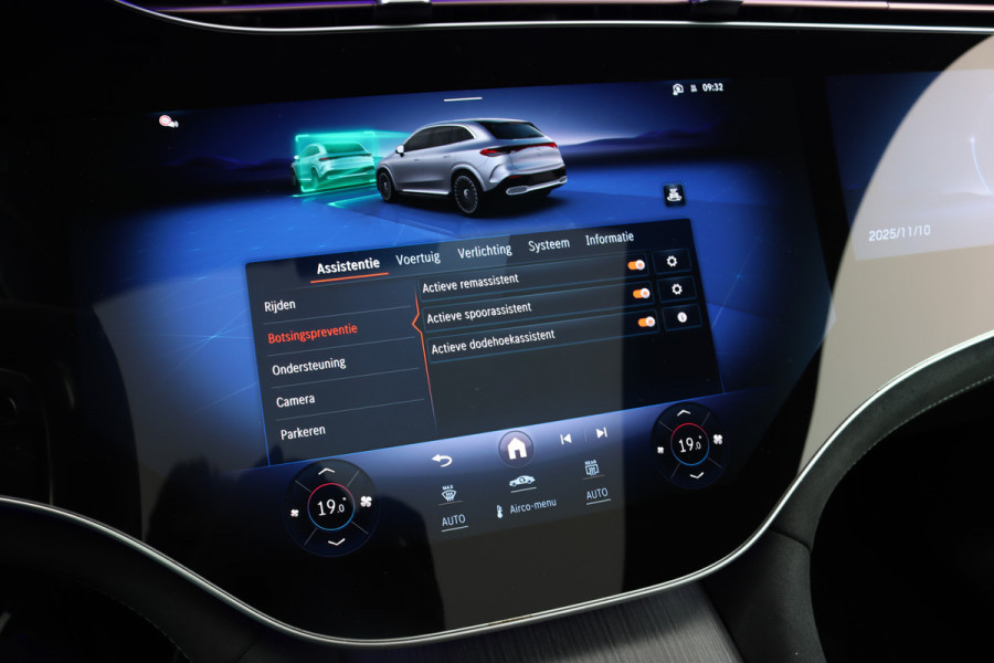 Mercedes-Benz EQE SUV AMG 53 4MATIC+ 91 kWh | MBUX Hyperscreen | Airmatic | Achterasbesturing | Distronic+ | Memory | Stoelventilatie | Burmester | Digital Light | Trekhaak | HUD | Warmtepomp |