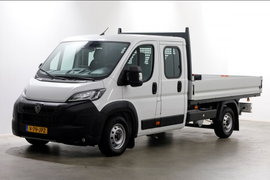 Peugeot Boxer 2.2 BlueHDi 140pk D.C. Open Laadbak Trekhaak 3000kg BPM-Vrij 11-2024