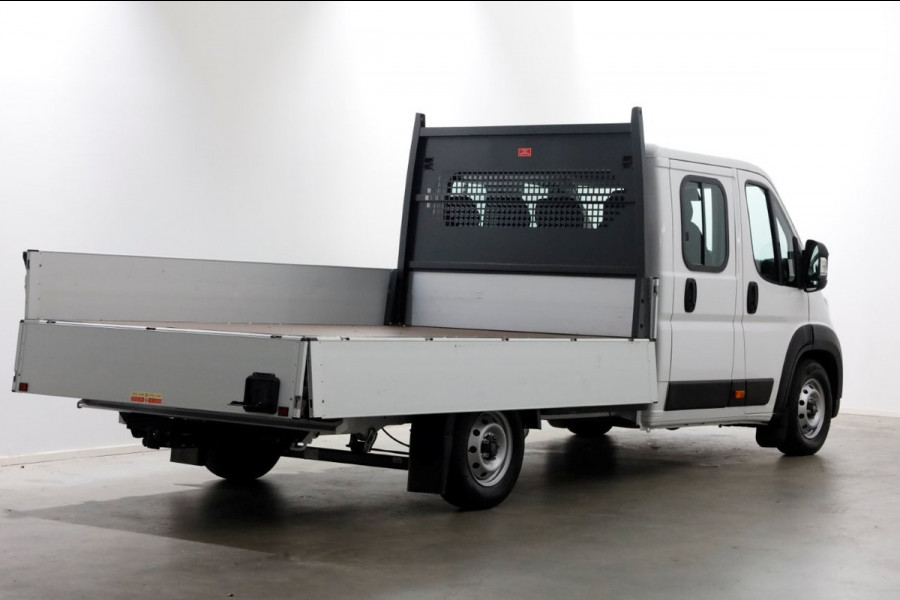 Peugeot Boxer 2.2 BlueHDi 140pk D.C. Open Laadbak Trekhaak 3000kg BPM-Vrij 11-2024