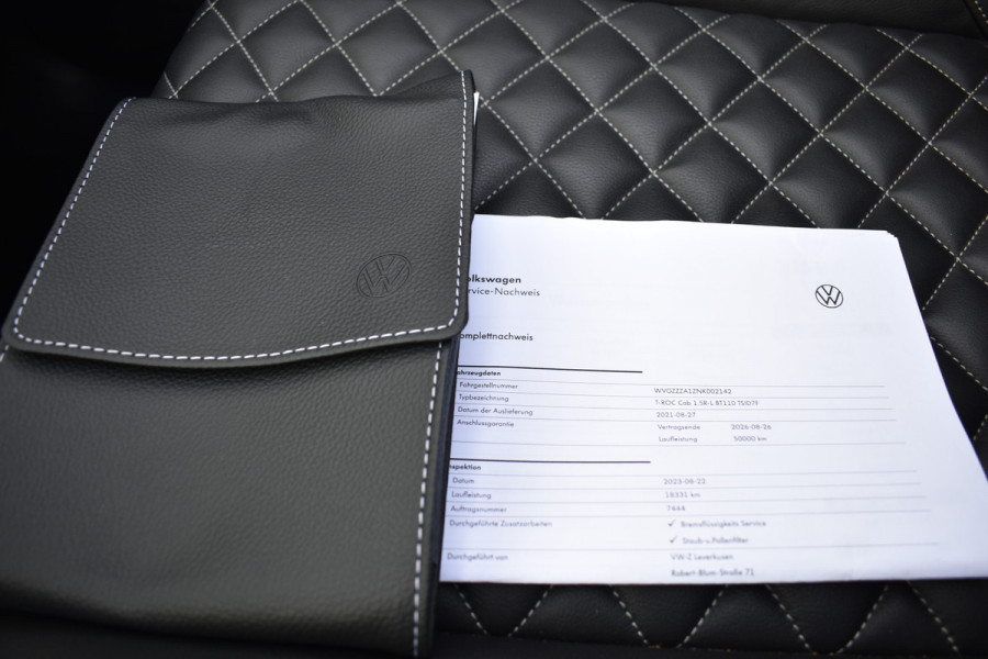 Volkswagen T-Roc Cabrio 1.5 TSI 150PK DSG R-LINE LEDER/PDC/NAVI***