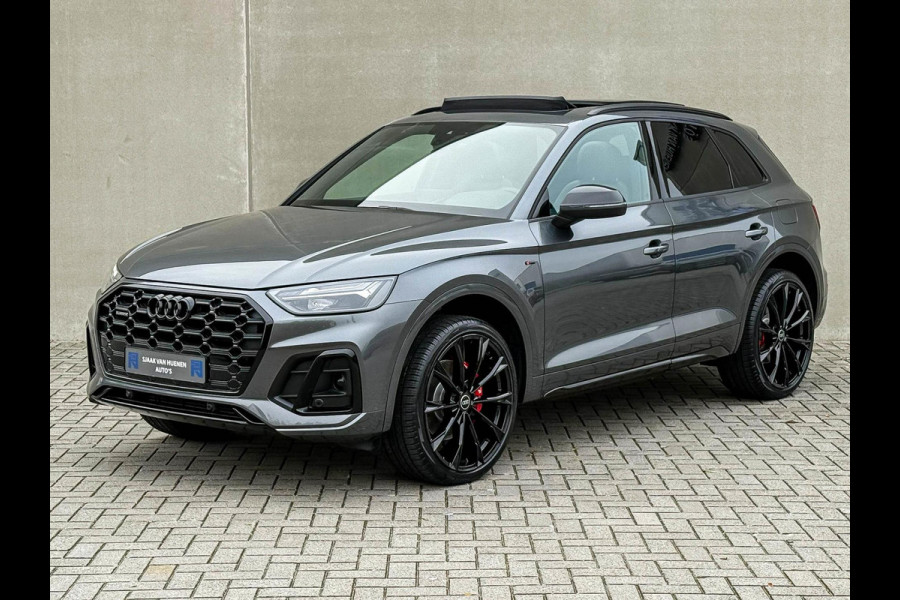 Audi Q5 50 TFSI e Quattro Competition Pro Line S S-Line 299pk Automaat! Kuipstoelen|Panoramadak|Virtual Cockpit|Camera|HUD|22inch