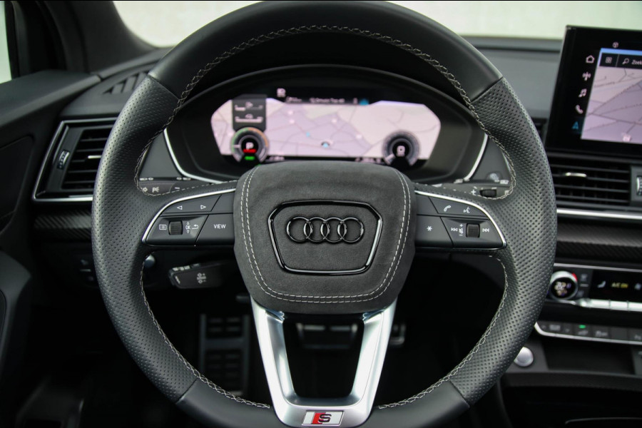 Audi Q5 50 TFSI e Quattro Competition Pro Line S S-Line 299pk Automaat! Kuipstoelen|Panoramadak|Virtual Cockpit|Camera|HUD|22inch