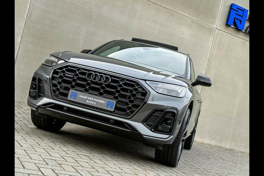 Audi Q5 50 TFSI e Quattro Competition Pro Line S S-Line 299pk Automaat! Kuipstoelen|Panoramadak|Virtual Cockpit|Camera|HUD|22inch