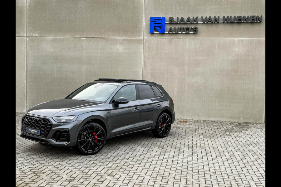 Audi Q5 50 TFSI e Quattro Competition Pro Line S S-Line 299pk Automaat! Kuipstoelen|Panoramadak|Virtual Cockpit|Camera|HUD|22inch