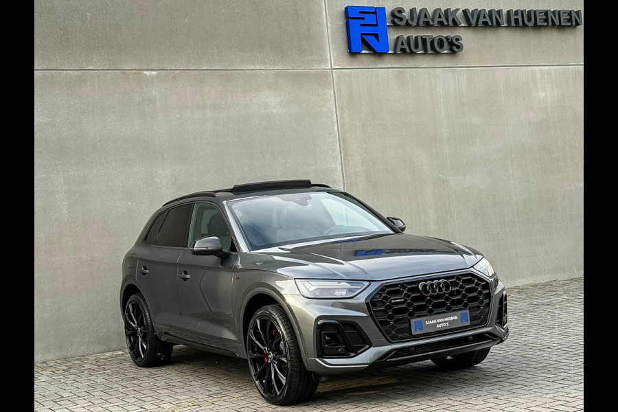 Audi Q5 50 TFSI e Quattro Competition Pro Line S S-Line 299pk Automaat! Kuipstoelen|Panoramadak|Virtual Cockpit|Camera|HUD|22inch
