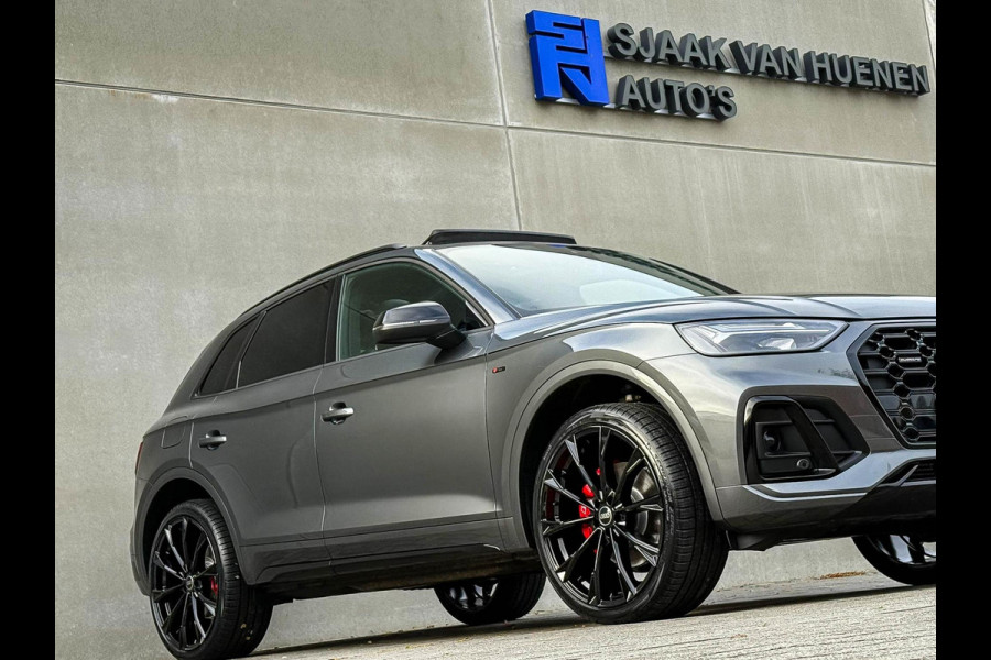Audi Q5 50 TFSI e Quattro Competition Pro Line S S-Line 299pk Automaat! Kuipstoelen|Panoramadak|Virtual Cockpit|Camera|HUD|22inch