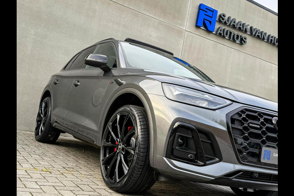 Audi Q5 50 TFSI e Quattro Competition Pro Line S S-Line 299pk Automaat! Kuipstoelen|Panoramadak|Virtual Cockpit|Camera|HUD|22inch