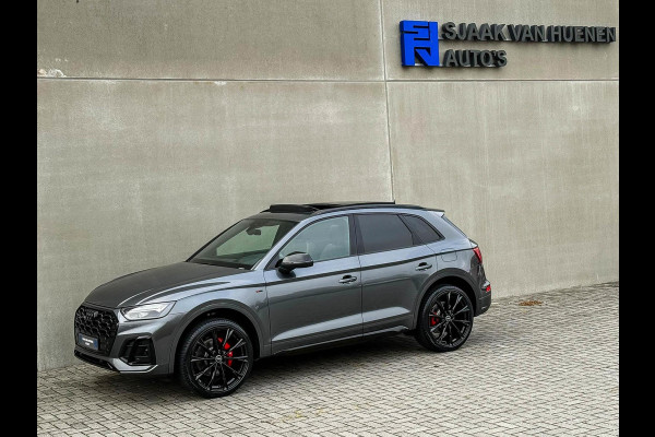 Audi Q5 50 TFSI e Quattro Competition Pro Line S S-Line 299pk Automaat! Kuipstoelen|Panoramadak|Virtual Cockpit|Camera|HUD|22inch