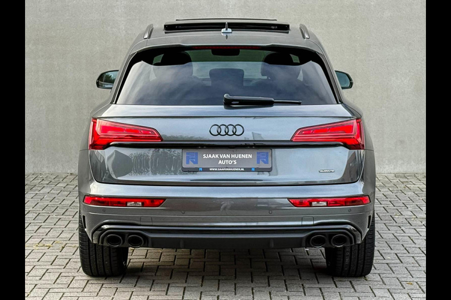 Audi Q5 50 TFSI e Quattro Competition Pro Line S S-Line 299pk Automaat! Kuipstoelen|Panoramadak|Virtual Cockpit|Camera|HUD|22inch