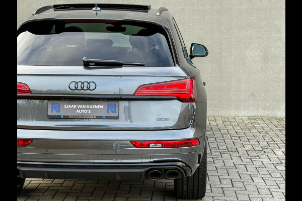 Audi Q5 50 TFSI e Quattro Competition Pro Line S S-Line 299pk Automaat! Kuipstoelen|Panoramadak|Virtual Cockpit|Camera|HUD|22inch