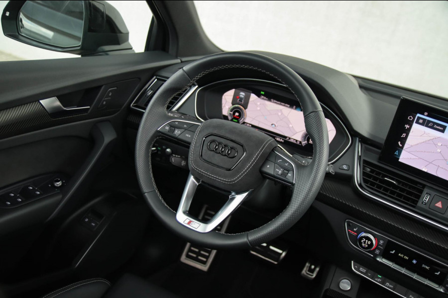 Audi Q5 50 TFSI e Quattro Competition Pro Line S S-Line 299pk Automaat! Kuipstoelen|Panoramadak|Virtual Cockpit|Camera|HUD|22inch