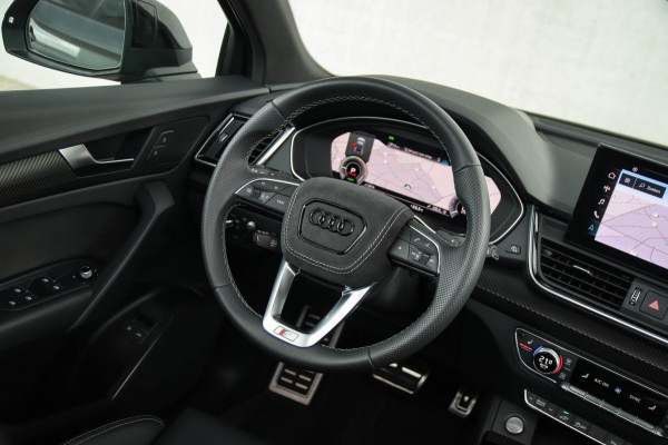 Audi Q5 50 TFSI e Quattro Competition Pro Line S S-Line 299pk Automaat! Kuipstoelen|Panoramadak|Virtual Cockpit|Camera|HUD|22inch