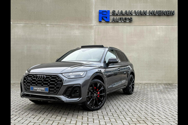 Audi Q5 50 TFSI e Quattro Competition Pro Line S S-Line 299pk Automaat! Kuipstoelen|Panoramadak|Virtual Cockpit|Camera|HUD|22inch