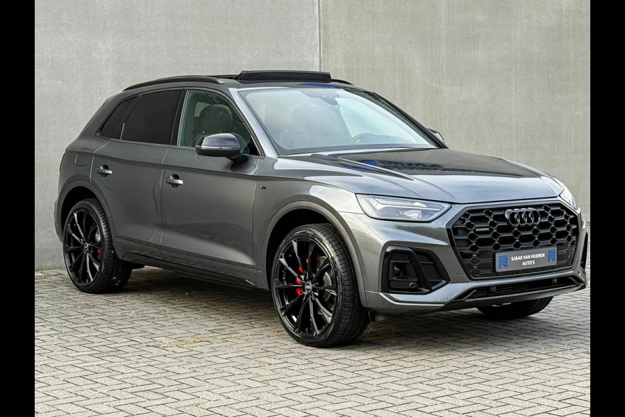 Audi Q5 50 TFSI e Quattro Competition Pro Line S S-Line 299pk Automaat! Kuipstoelen|Panoramadak|Virtual Cockpit|Camera|HUD|22inch