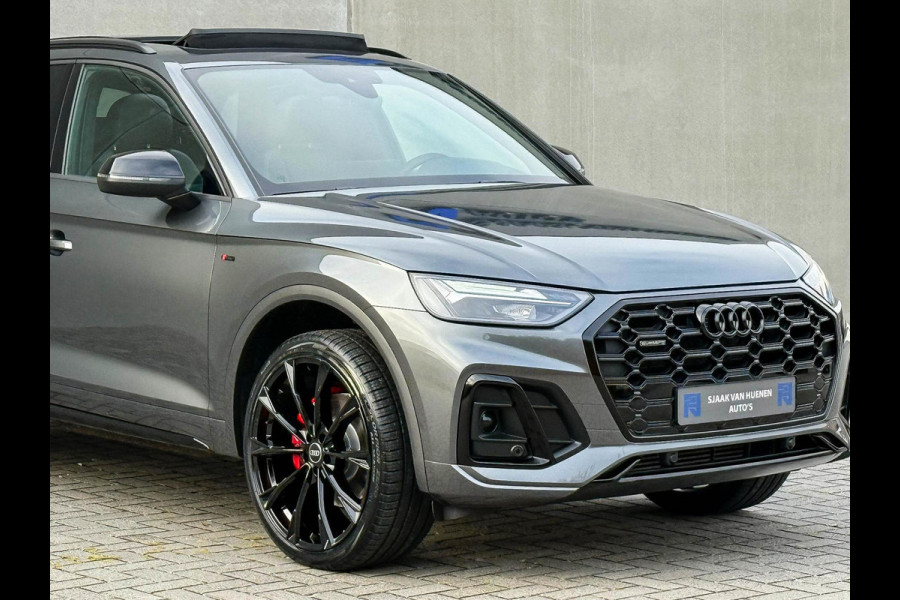 Audi Q5 50 TFSI e Quattro Competition Pro Line S S-Line 299pk Automaat! Kuipstoelen|Panoramadak|Virtual Cockpit|Camera|HUD|22inch