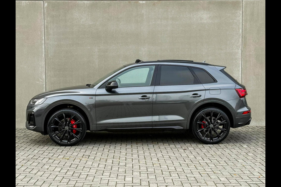 Audi Q5 50 TFSI e Quattro Competition Pro Line S S-Line 299pk Automaat! Kuipstoelen|Panoramadak|Virtual Cockpit|Camera|HUD|22inch