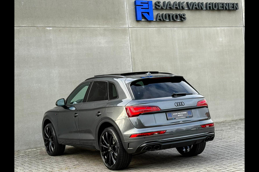 Audi Q5 50 TFSI e Quattro Competition Pro Line S S-Line 299pk Automaat! Kuipstoelen|Panoramadak|Virtual Cockpit|Camera|HUD|22inch