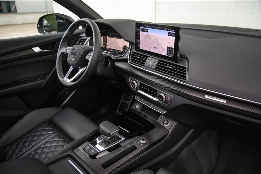 Audi Q5 50 TFSI e Quattro Competition Pro Line S S-Line 299pk Automaat! Kuipstoelen|Panoramadak|Virtual Cockpit|Camera|HUD|22inch