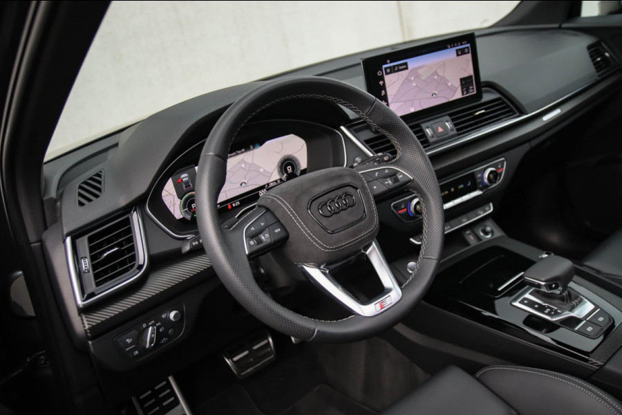 Audi Q5 50 TFSI e Quattro Competition Pro Line S S-Line 299pk Automaat! Kuipstoelen|Panoramadak|Virtual Cockpit|Camera|HUD|22inch
