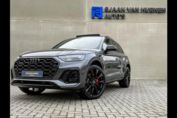 Audi Q5 50 TFSI e Quattro Competition Pro Line S S-Line 299pk Automaat! Kuipstoelen|Panoramadak|Virtual Cockpit|Camera|HUD|22inch