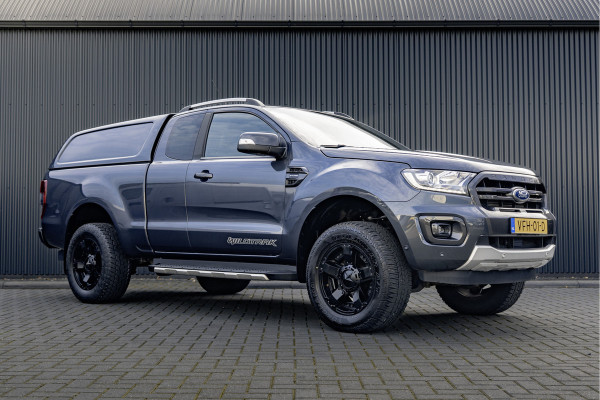 Ford Ranger BiTurbo EcoBlue Wildtrak Supercab 4x4 | Automaat | Camera | CarPlay | Navi | LED | Climate | Cruise | 3.5T Trekgewicht | Euro 6