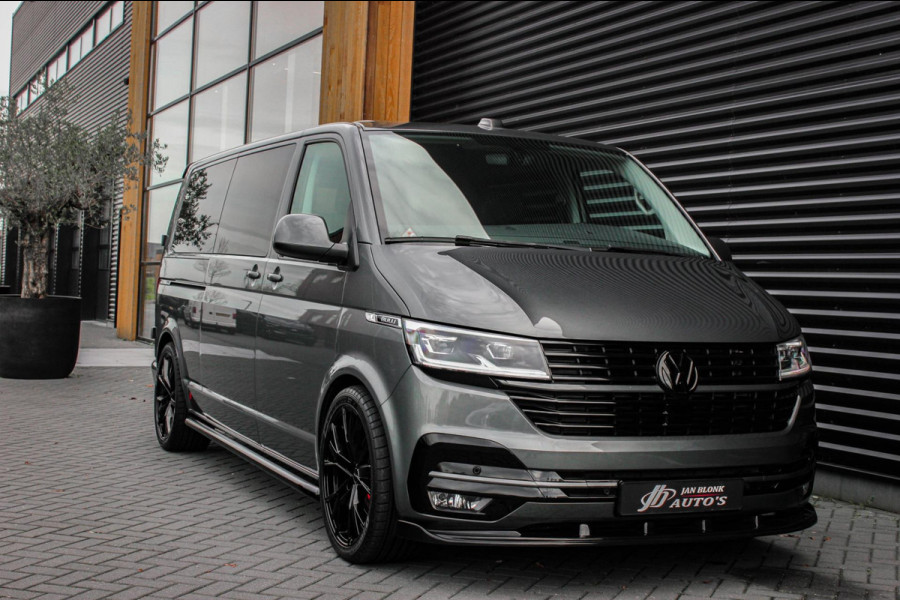 Volkswagen Transporter 2.0 TDI L2H1 BULLI DUBBEL CABINE 204PK 2023 JB-EDIITON / ACTIVE DISPLAY / VERLAGINGSVEREN / APPLE CARPLAY