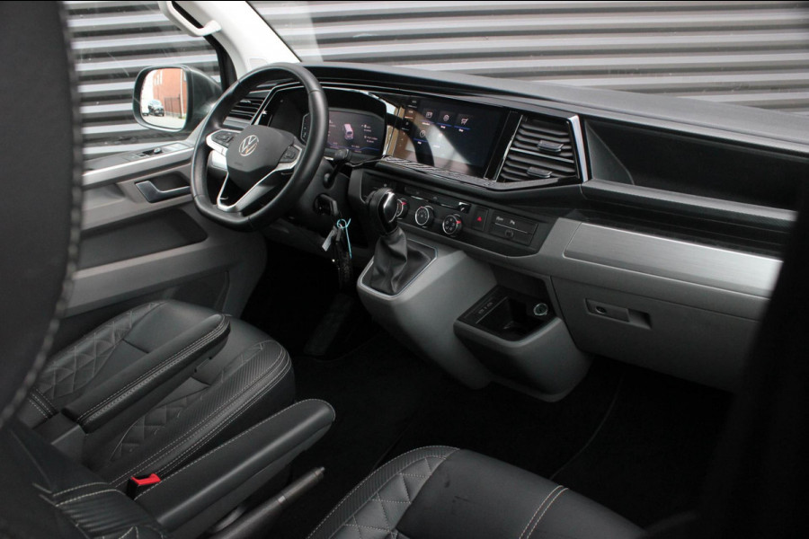 Volkswagen Transporter 2.0 TDI L2H1 BULLI DUBBEL CABINE 204PK 2023 JB-EDIITON / ACTIVE DISPLAY / VERLAGINGSVEREN / APPLE CARPLAY