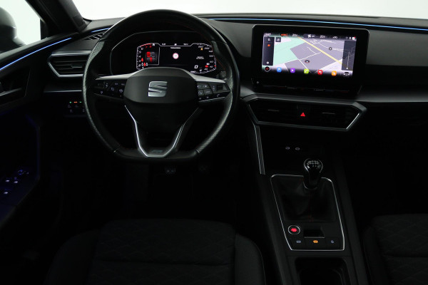 Seat Leon Sportstourer 1.5 TSI FR Business Intense (TREKHAAK, DIGITALE COCKPIT, CAMERA, SFEERVERLICHTING, PARKEERSENSOREN)