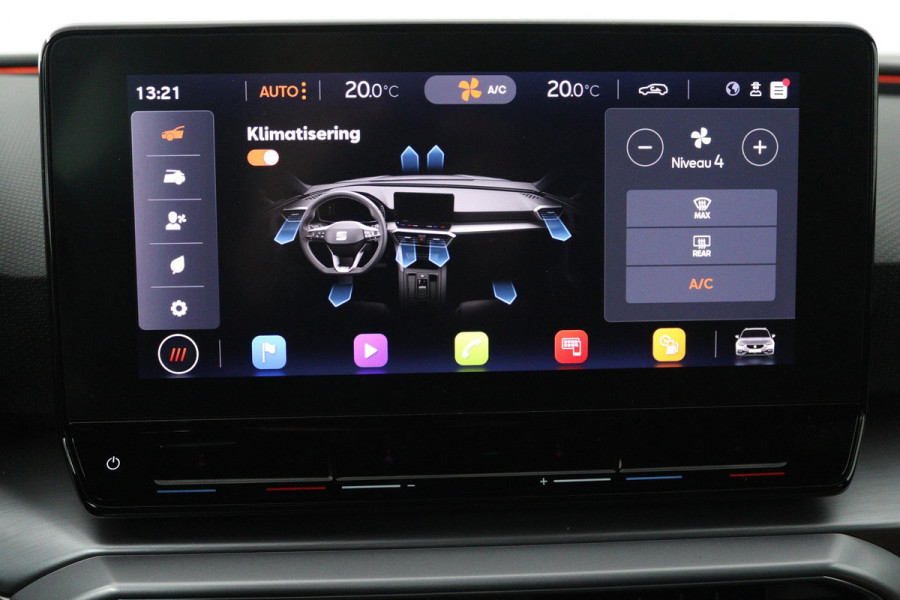 Seat Leon Sportstourer 1.5 TSI FR Business Intense (TREKHAAK, DIGITALE COCKPIT, CAMERA, SFEERVERLICHTING, PARKEERSENSOREN)