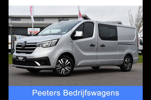 Renault Trafic 2.0 170 L2H1 Extra DC Facelift! 3 x Leverbaar, Virtual, Cruise, Carplay, Stoelverwarming, Clima, Automaat, LED, 170PK, 2 x Schuifdeur, Uniek!