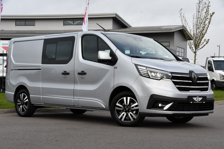 Renault Trafic 2.0 170 L2H1 Extra DC Facelift! 3 x Leverbaar, Virtual, Cruise, Carplay, Stoelverwarming, Clima, Automaat, LED, 170PK, 2 x Schuifdeur, Uniek!